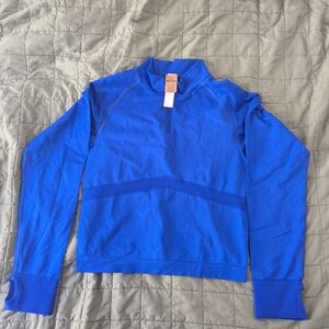 Victoria’s Secret Pink Seamless Workout Quarter-zip Jacket